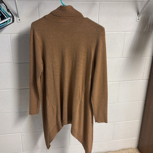 Chico's Tan Turtleneck Sweater - Picture 3 of 4